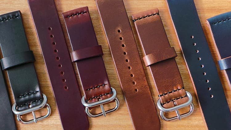 leather watch band