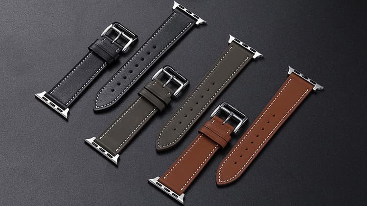 Top 10 leather Apple watch band companies in the USA Strapmill