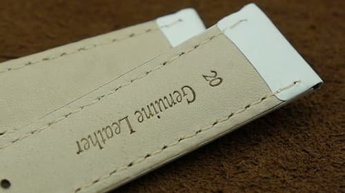 quality leather watchband