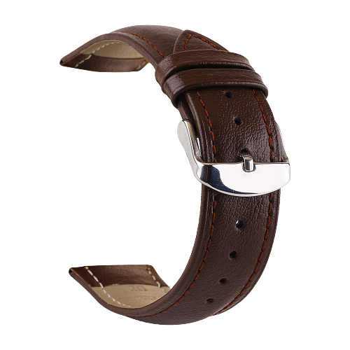 Nappa grain strap