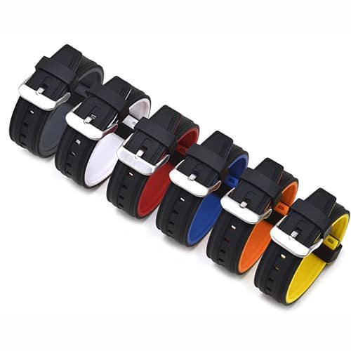 silicone rubber watch bands