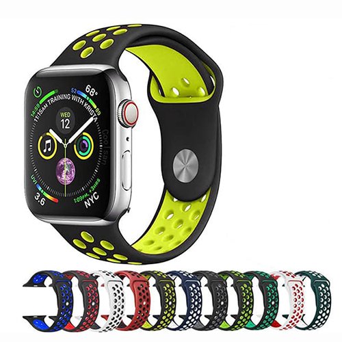 silicone apple watch bands