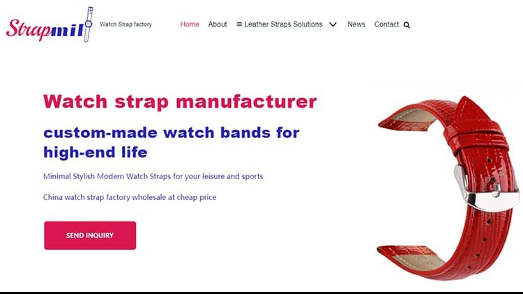 watch straps supplier