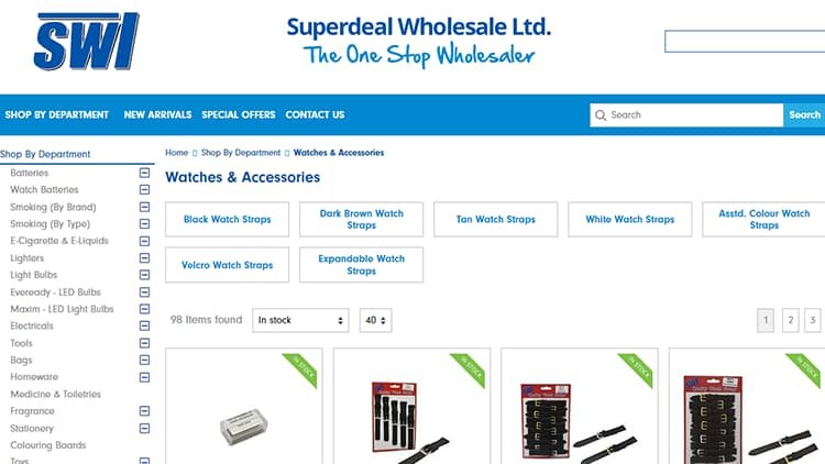 watch straps wholesale